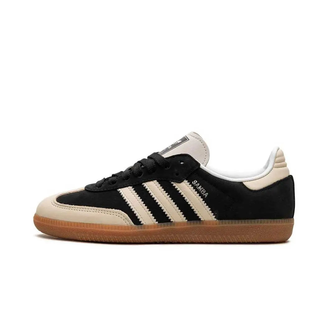 Adidas SAMBA OG Sneakers in Core Black/Wonder White/Silver Met.