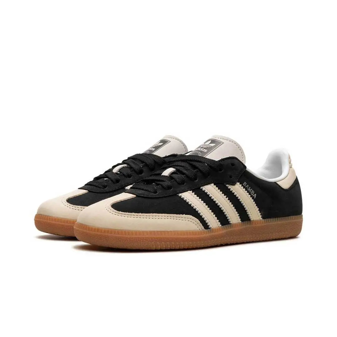 Adidas SAMBA OG Sneakers in Core Black/Wonder White/Silver Met.