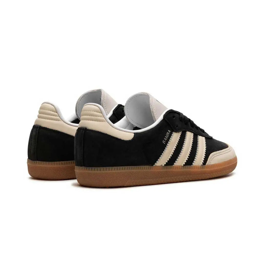 Adidas SAMBA OG Sneakers in Core Black/Wonder White/Silver Met.