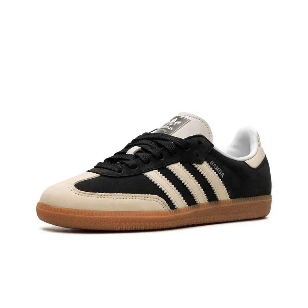 Adidas SAMBA OG Sneakers in Core Black/Wonder White/Silver Met.