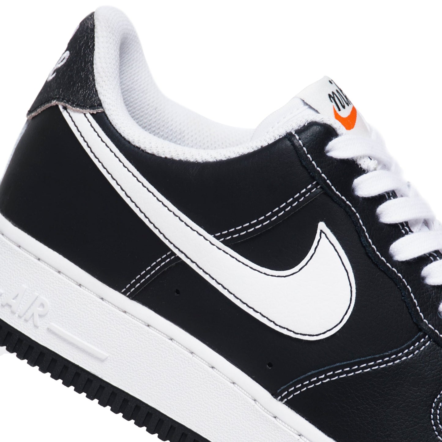 Air Force 1 '07 Black White Black Sail