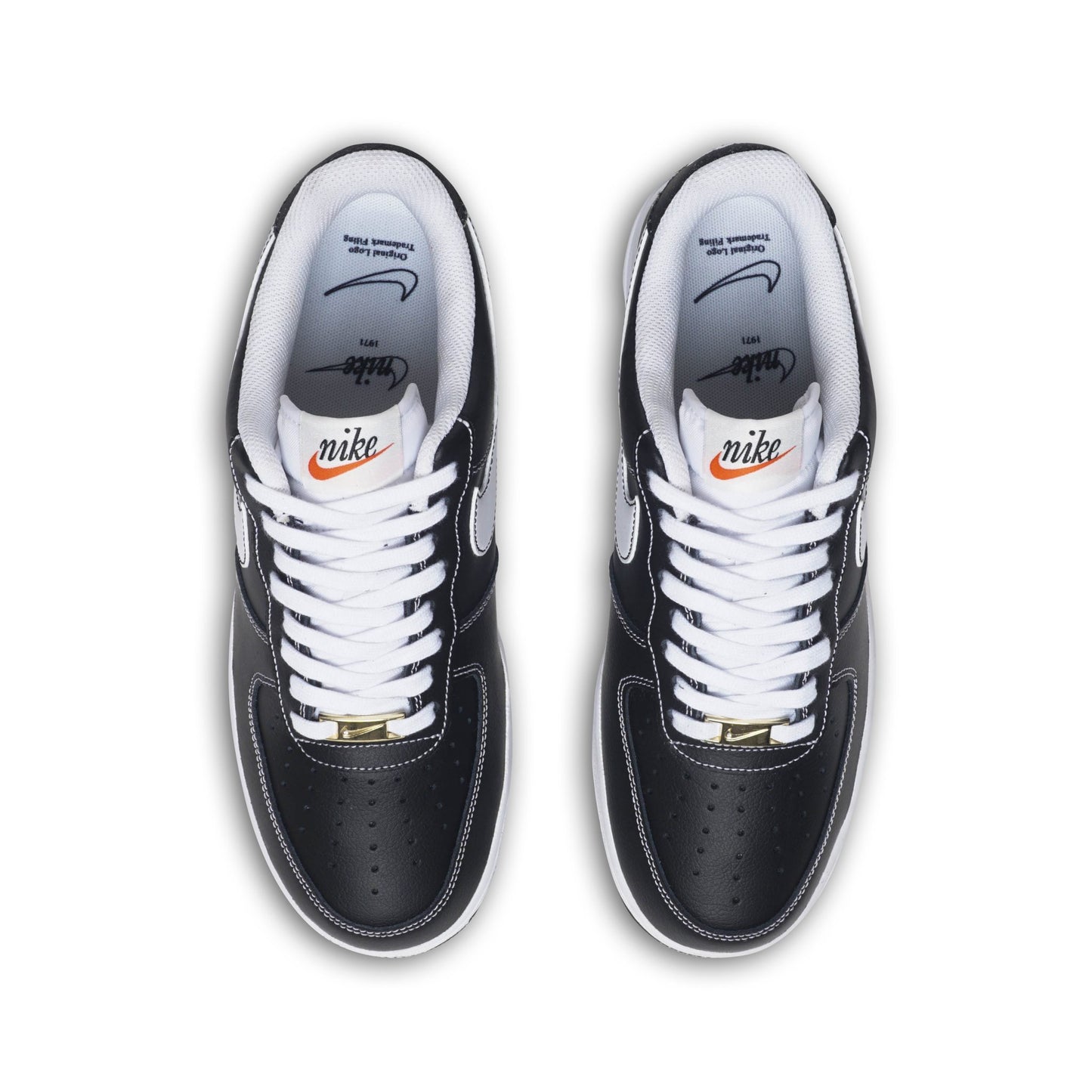 Air Force 1 '07 Black White Black Sail